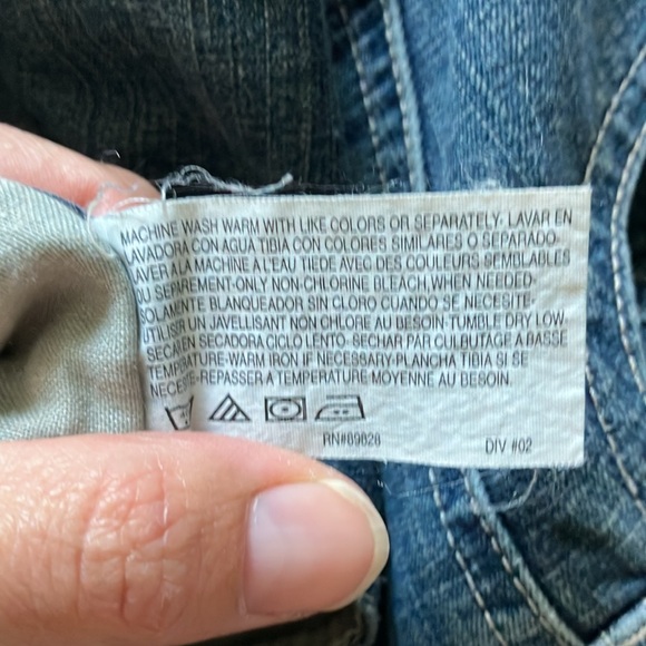 🍄Gloria Vanderbilt Y2K Denim Skirt (10) - Picture 8 of 8